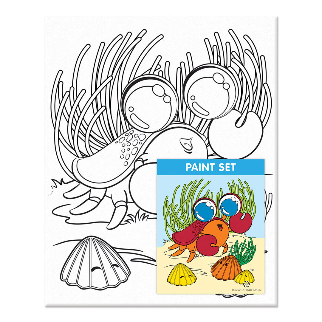 Canvas & Paint Set, Kona and His Hard Shell  