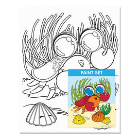 Canvas & Paint Set, Kona and His Hard Shell  