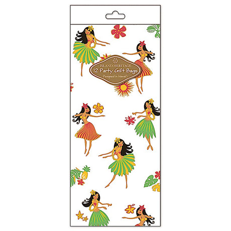 Cello Bag 12-Pack SM, Island Hula Honeys