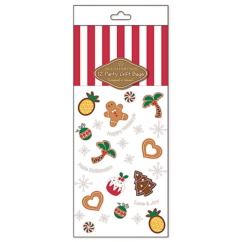 Cello Bag 12-Pack Small, Holiday Delights