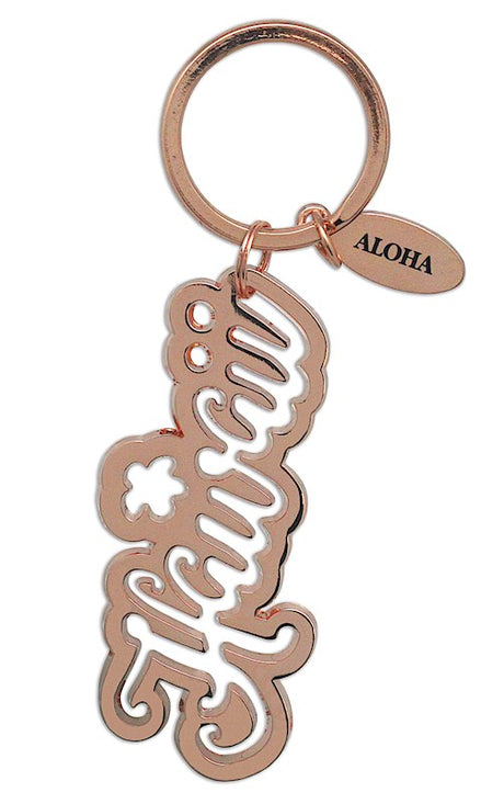 Copper Keychain, Hawaiʻi Aloha