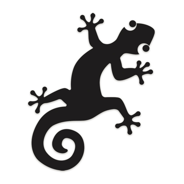 Decal Square, Gecko Black