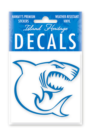 Decal Square, Shark Blue