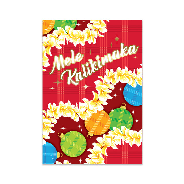 Deluxe Box 12 Pack Cards, Aloha Kalikimaka