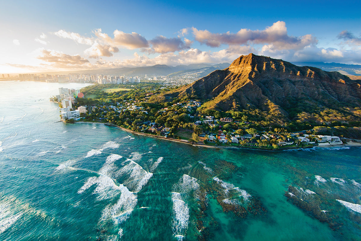 diamond head sunset oahu