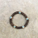 Elastic Coco & Wood, Blue