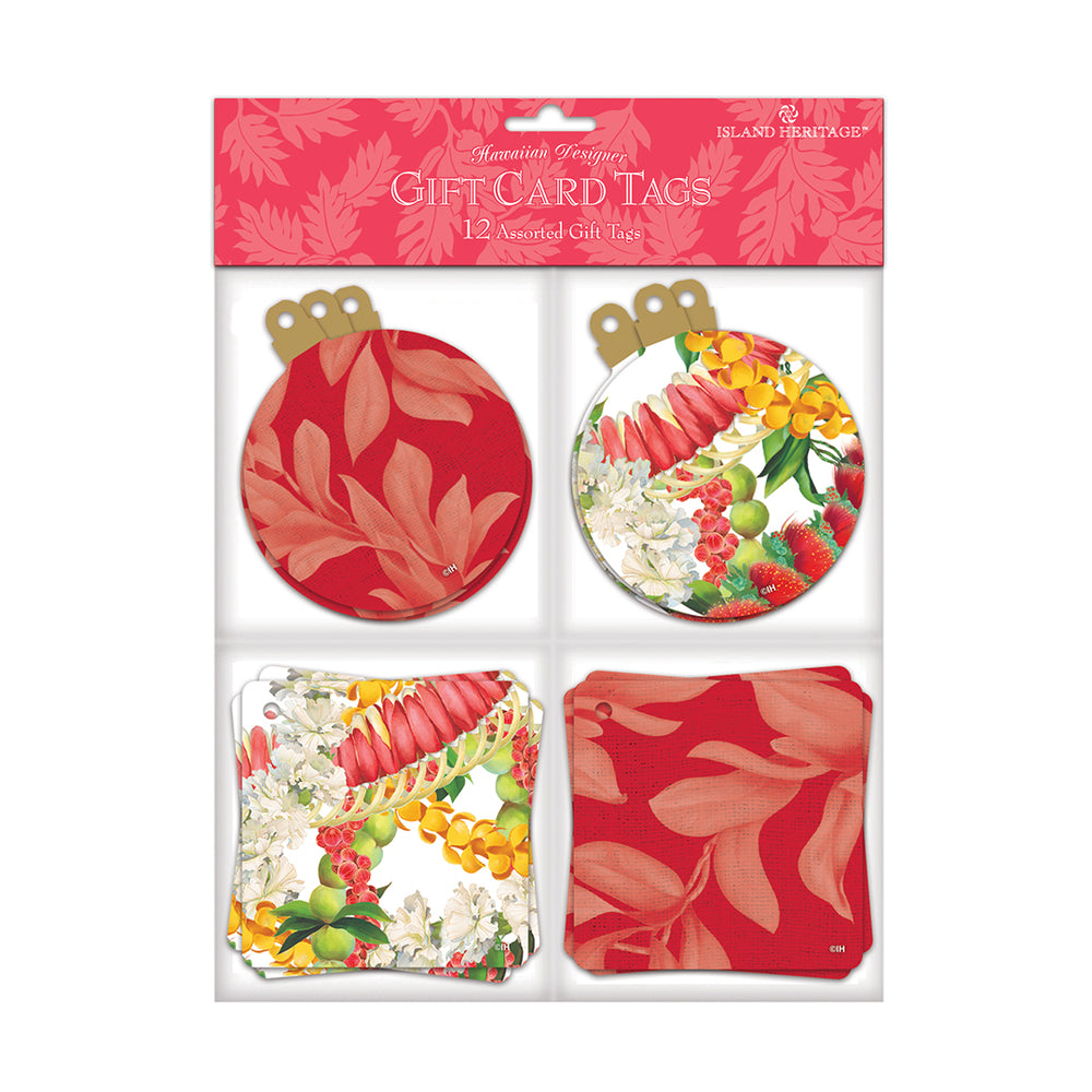 Gift Tag 12-Pack, Leis of Beauty