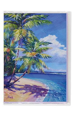 Greeting Card, Hawaiian Paradise, John Clark