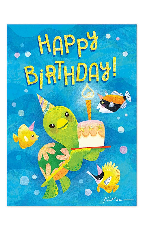 Greeting Card, Honu Wishes