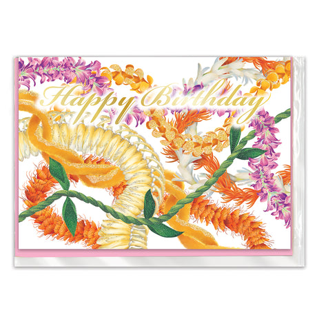 Greeting Card, Leis of Aloha