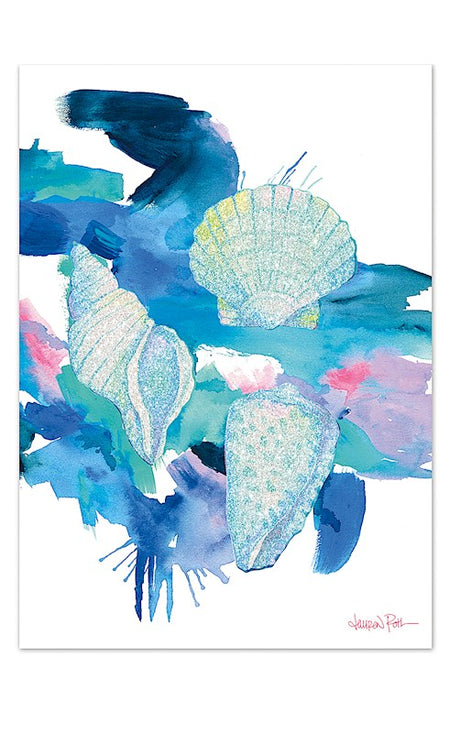 Greeting Card, Shells, Lauren Roth