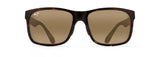 Maui Jim Red Sands Asian Fit Grey Tortoise Polarized Sunglasses