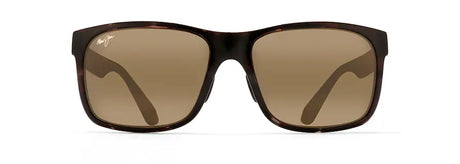 Maui Jim Red Sands Asian Fit Grey Tortoise Polarized Sunglasses
