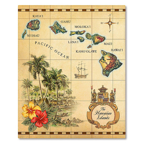 Hardcover 64-View 4x6 Photo Album, Islands of Hawai'i