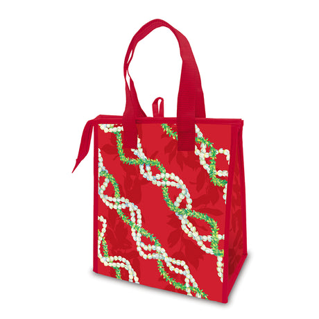 Holiday Insulated Tote, Pikake Lei II