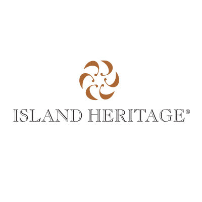 island heritage logo brand square