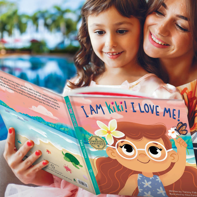 Kiki Loves Books, a delightful island-inspired collection of books for children, perfect for young readers.