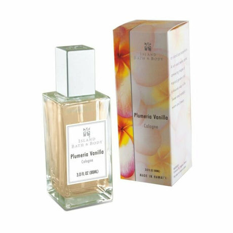 Island Bath & Body, Cologne 3OZ Plumeria Vanilla Classic  