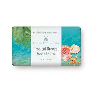 Island Bath & Body, Soap 70G F/M Tropical Breeze Classic  