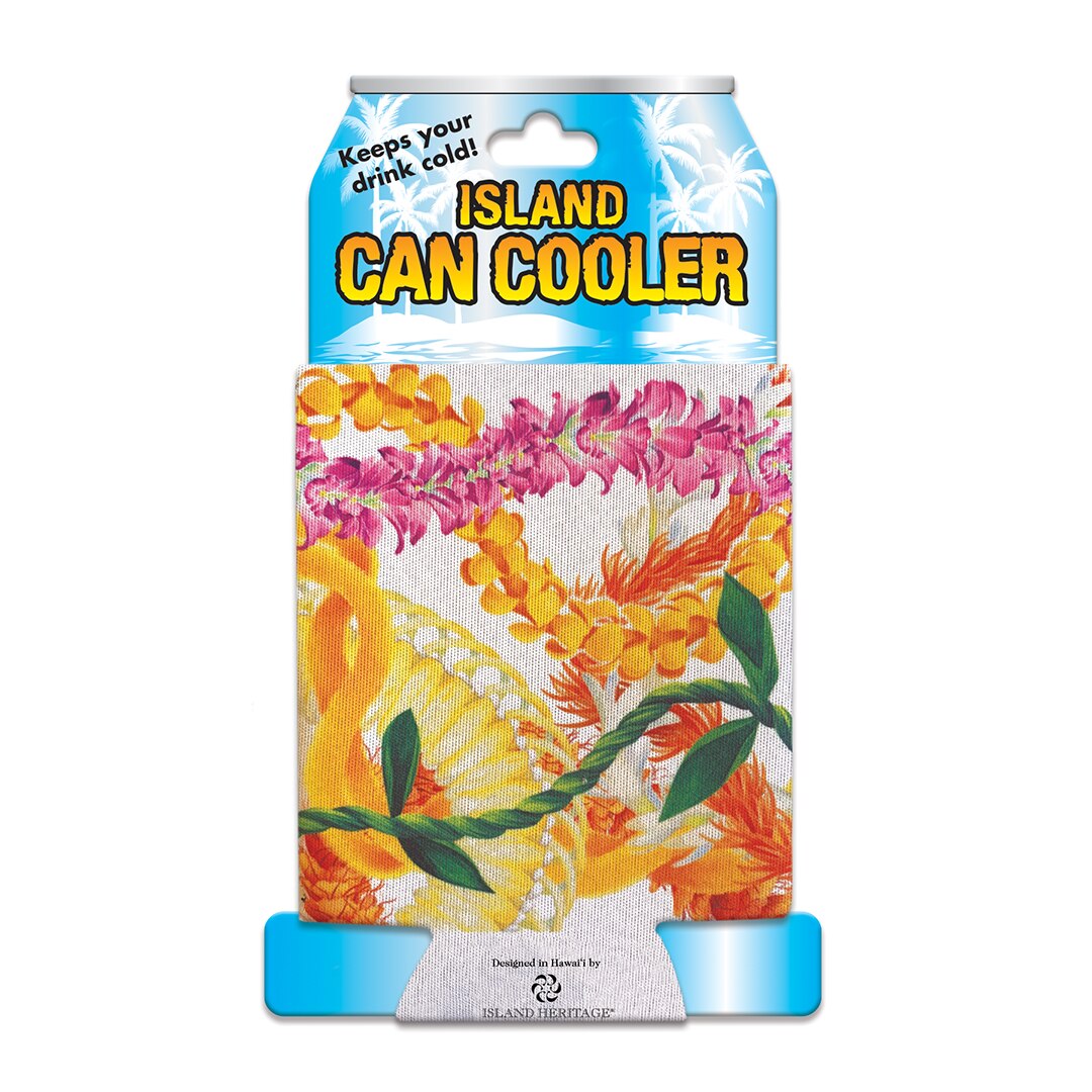 Island Can Cooler, Leis of Aloha  