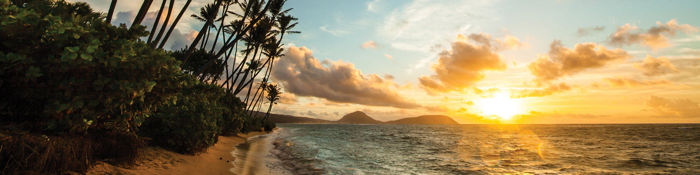 kahala beach sunrise hawaii