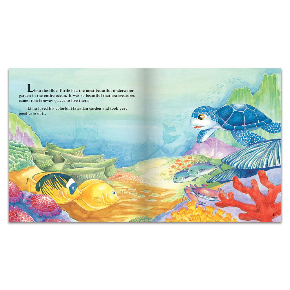 Limu the Blue Turtle and His Hawaiian Garden  