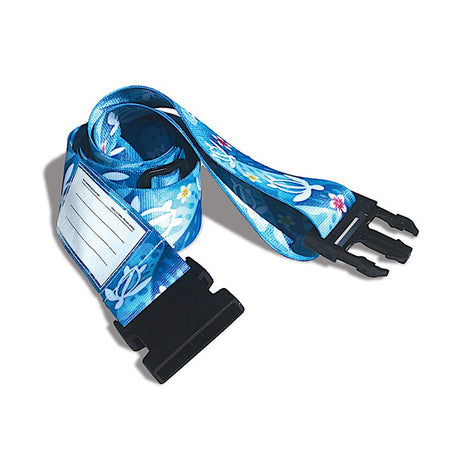 Luggage Strap, Honu Floral
