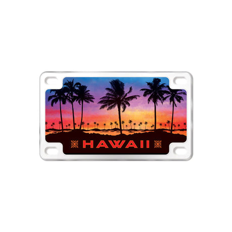 Magnet, License Plate - Evening Palms  