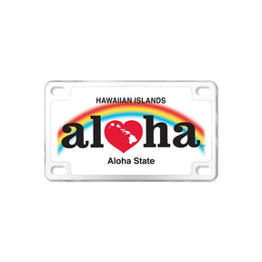 Magnet, License Plate - Heart Of Hawai'i Aloha  