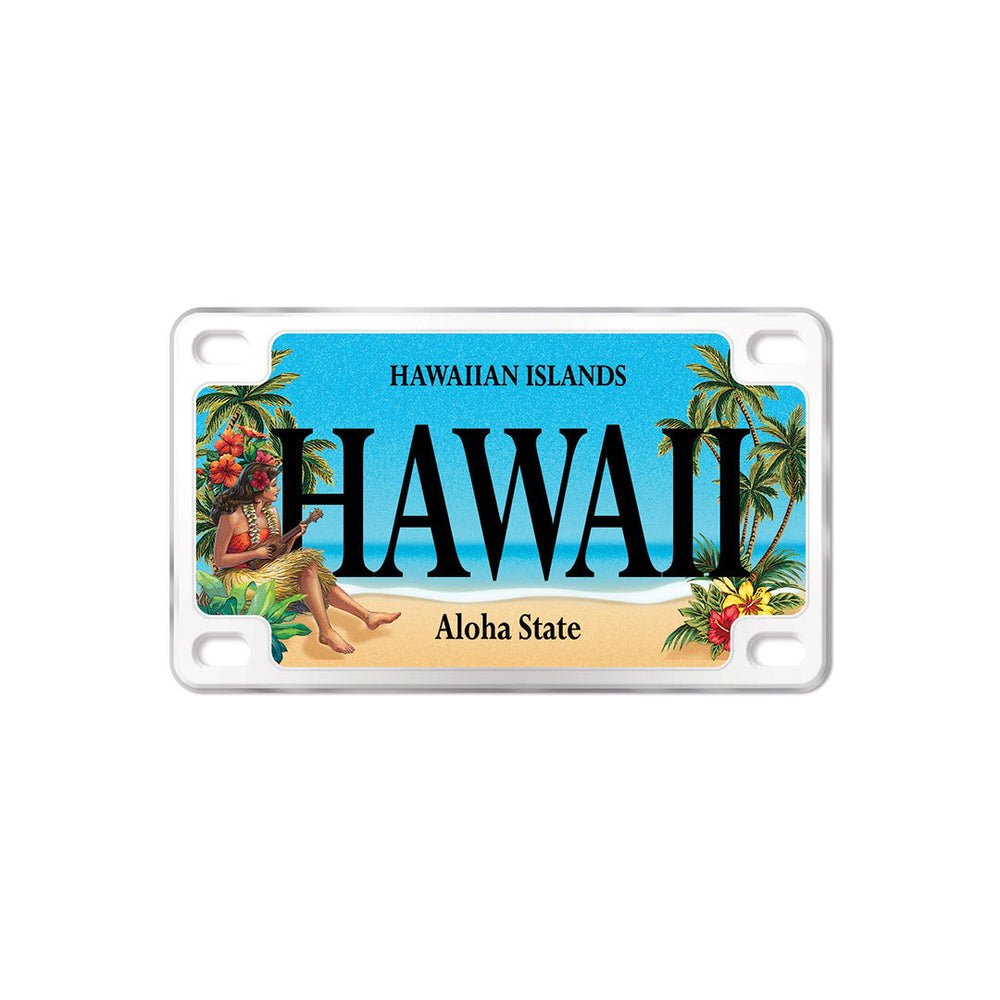 Magnet, License Plate - Vintage Hawai'i  