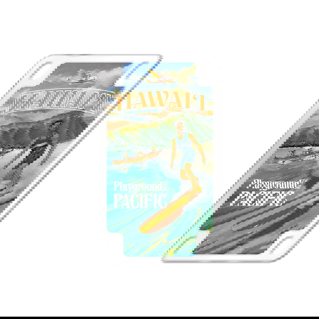 Magnet, Vertical License Plate - Playground of Pacific II  