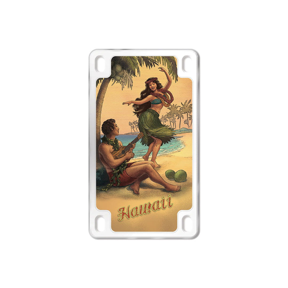 Magnet, Vertical License Plate - Sunset Rendezvous  