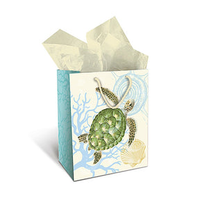 Medium Gift Bag, Honu Voyage