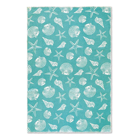 Microfiber Kitchen Towels, Seashells  