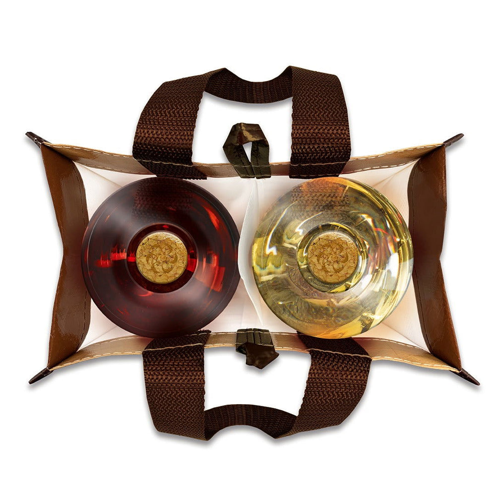 Non-Woven 2 Bottle Wine Carrier, Islands of Hawai'i  