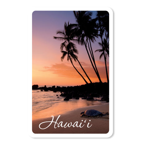 Playing Cards, Honu Sunset