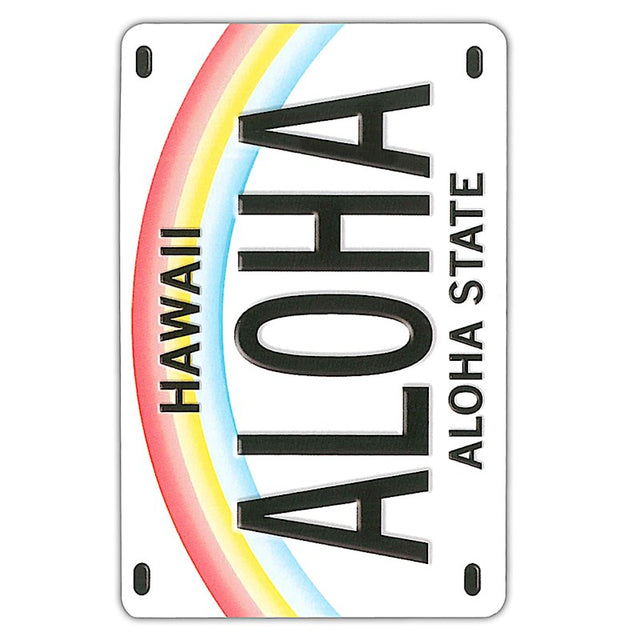 Playing Cards, License Plate - Aloha