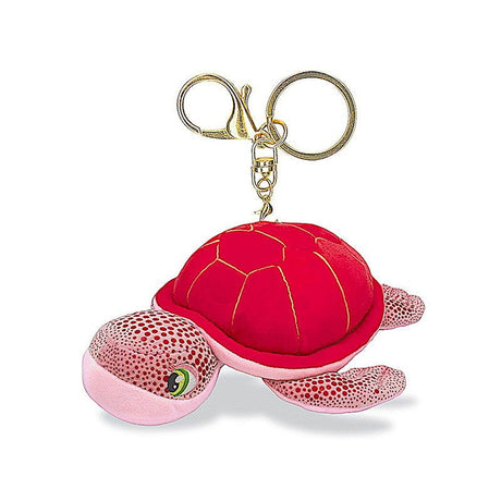 Plush keychain pink honu