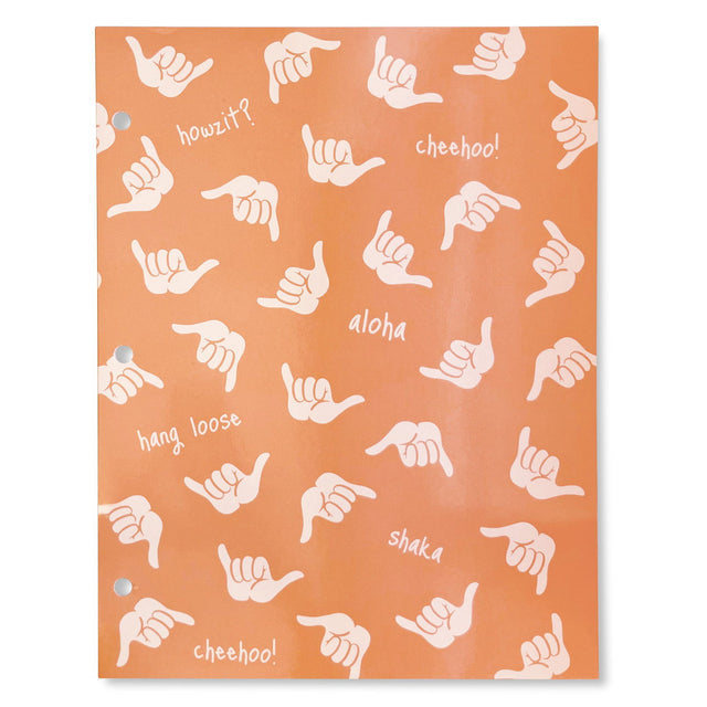 Portfolio Folder, Shaka – Orange  