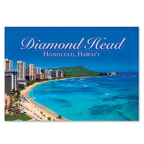 Postcard 4X6, Diamond Head