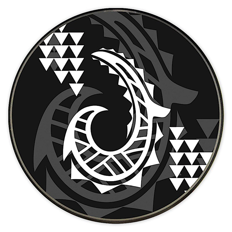 QI Wireless Charger 5W, Tribal Gray Hook  