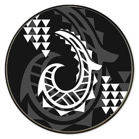 QI Wireless Charger 5W, Tribal Gray Hook  