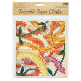 Reusable Paper Cloths, Leis of Aloha  