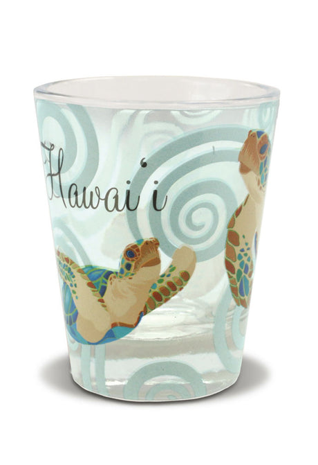 Short OPP Shot Glass, Honu