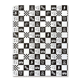 Spiral Notebook, Checker  