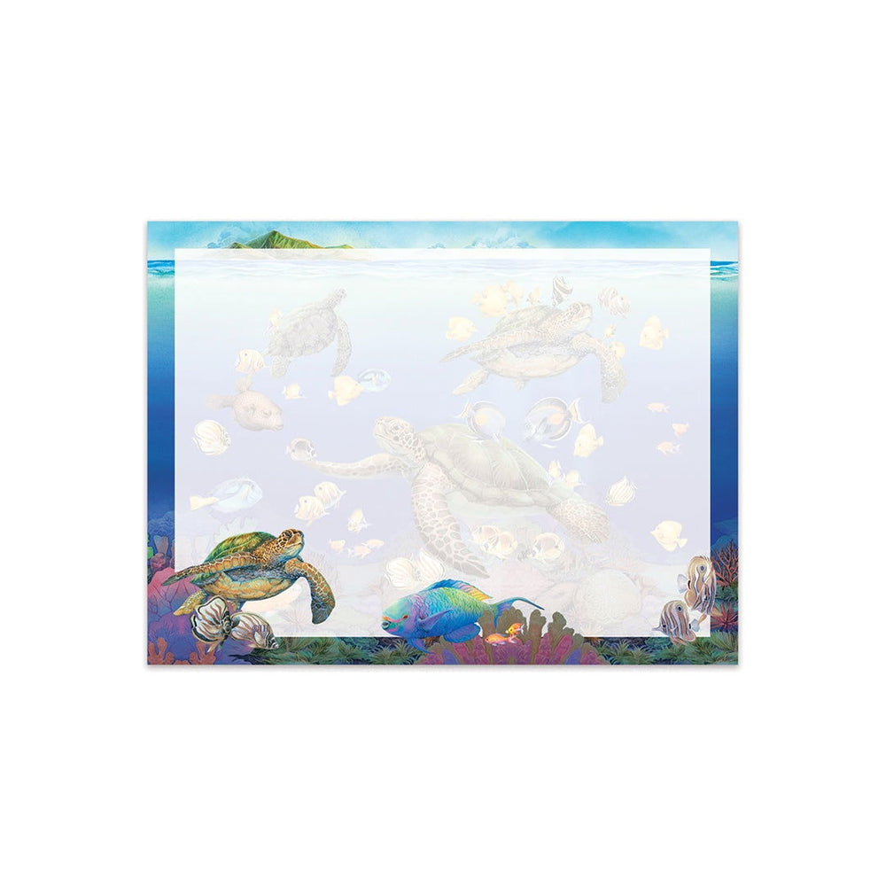 Stick 'N Notes, Rectangular- Ocean of Friends  