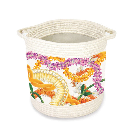 Storage Baskets, Leis of Aloha  