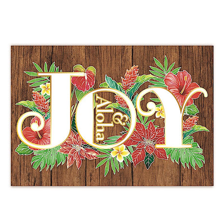 Supreme Box Mele Kalikimaka 12 Pack Cards, Joy and Aloha