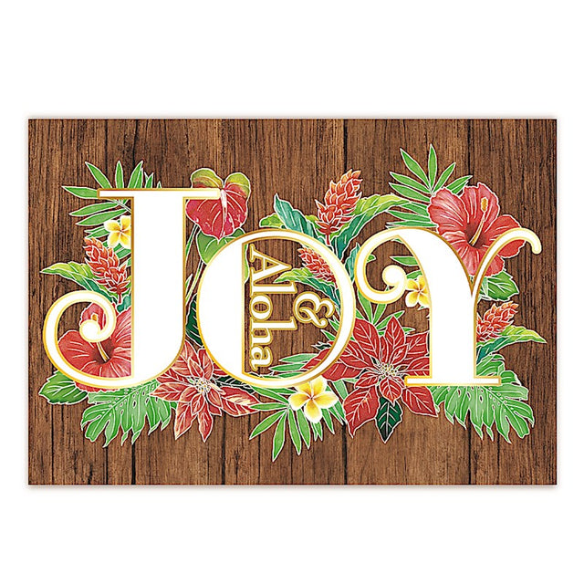Supreme Box Mele Kalikimaka 12 Pack Cards, Joy and Aloha