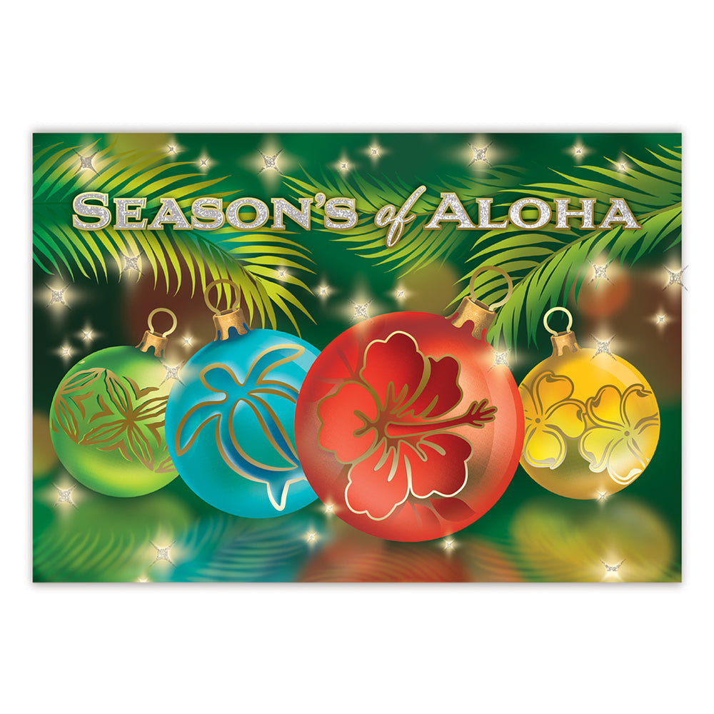 Supreme Box Mele Kalikimaka 12 Pack Cards, Ornaments of the Islands